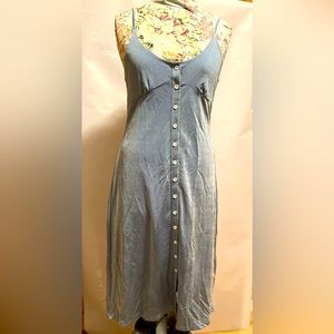 Dress, denim blue